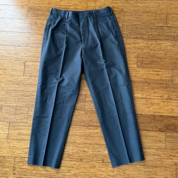 Jil Sander Other - Uniqlo x Jil Sander +J Gray Cotton Pleated Pants, US 31